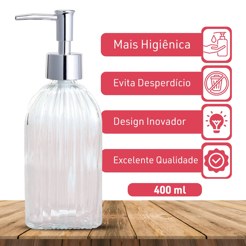 Dispenser De Vidro 400ml