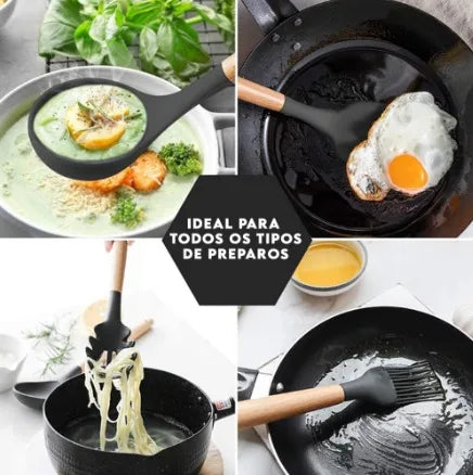 Conjunto de Utensílios de Cozinha 12 peças